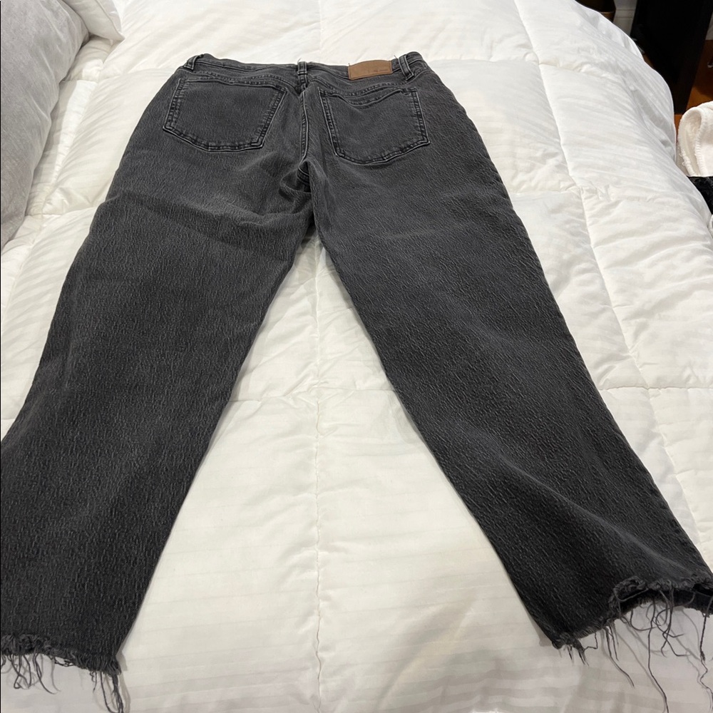 Madewell Gray Perfect Vintage Straight Jean - Picture 5 of 5
